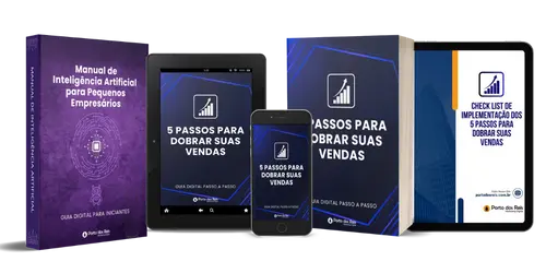 Combo 5 Passos para dobrar suas vendas