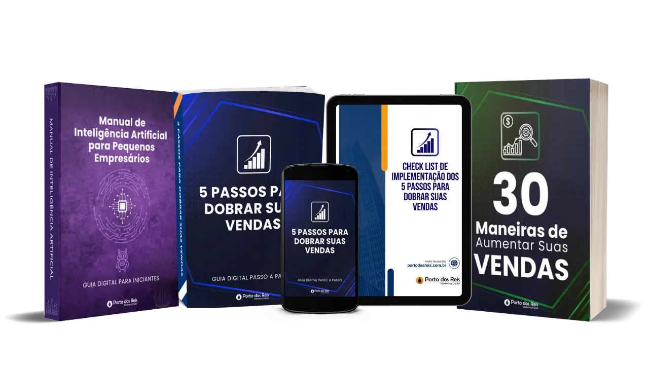 Combo 5 Passos Para Dobrar Suas Vendas